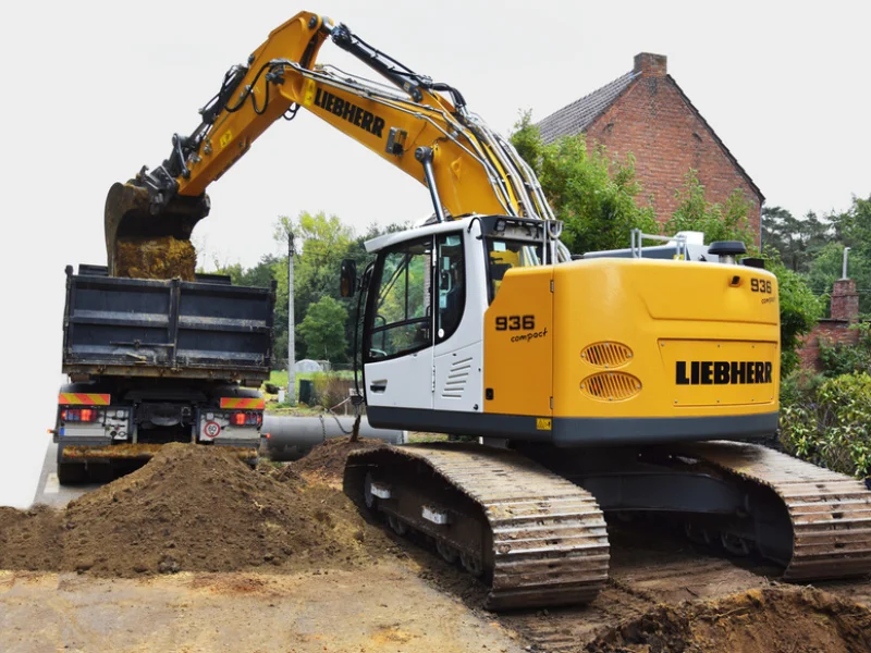 Liebherr R 936 Compact Litronic Paletli Ekskavatör